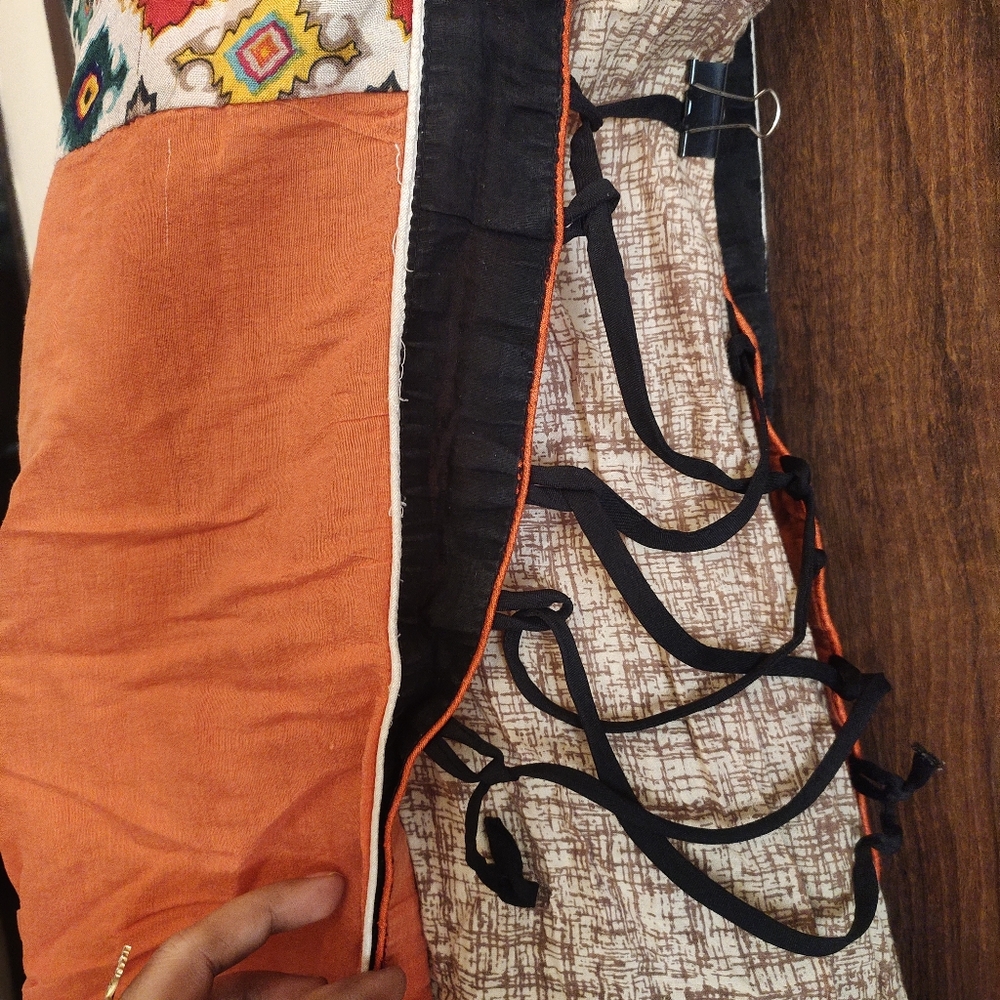 Sale - Double layered A line trendy gown/kurti - Picture 5 of 11